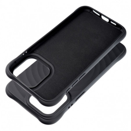 Kryt Silicone Zephyr Mag na Apple iPhone 13 Elegant MagSAFE Čierny