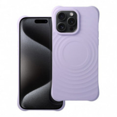 Kryt Silicone Zephyr Mag na Apple iPhone 15 Elegant MagSAFE Orgovánová