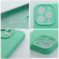 Kryt Silicone 2mm na Apple iPhone 14 Mätový Kryt Silicone 2mm na Apple iPhone 14 Mätový