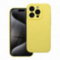 Kryt Silicone 2mm na Apple iPhone 14 Pro Citrónová Kryt Silicone 2mm na Apple iPhone 14 Pro Citrónová