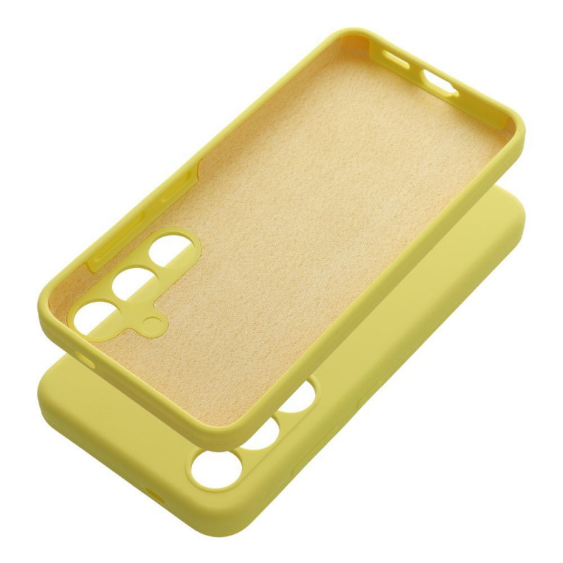 Kryt Silicone 2mm na Samsung Galaxy A05s Citrónová