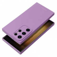 Kryt Roar Luna na Samsung Galaxy S23 Ultra 5G Jednofarebný, Štýlový, Estetický doplnok  Fialový (Violet)