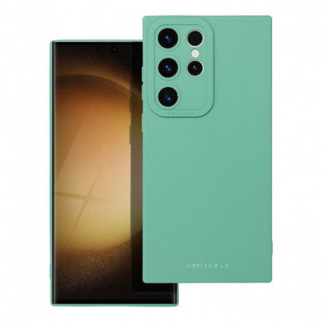 Kryt Roar Luna na Samsung Galaxy S23 Ultra 5G Jednofarebný, Štýlový, Estetický doplnok Zelený
