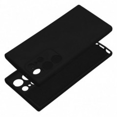 Kryt Silicone na Samsung Galaxy S23 Ultra 5G Elegant  Čierny