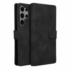 Peňaženkové puzdro TENDER Book na Samsung Galaxy S23 Ultra 5G Čierny