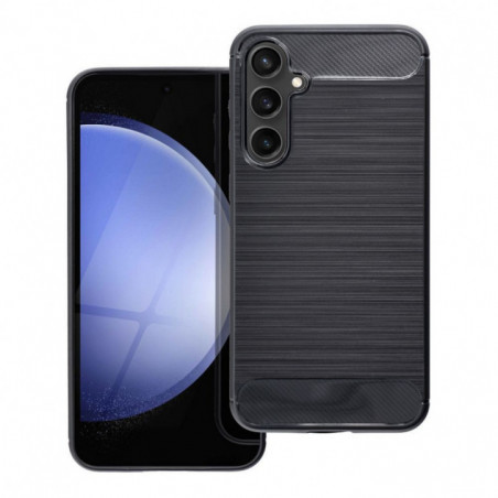 Kryt Carbon na Samsung Galaxy S23 FE Elegant Čierny