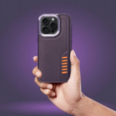 Kryt MILANO na Apple iPhone 16 Plus Tmavo fialový (purple)