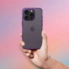Kryt Matrix Clear na Apple iPhone 12 Svetlo fialová