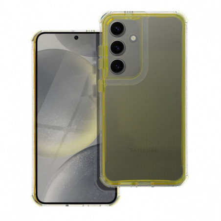 Kryt Matrix Clear na Samsung Galaxy A25 5G Žltý