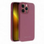 Kryt Roar Matte Glass na Apple iPhone XS Max Štýlový  Vinovo červený