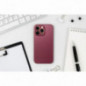 Kryt Roar Matte Glass na Apple iPhone XS Max Štýlový  Vinovo červený