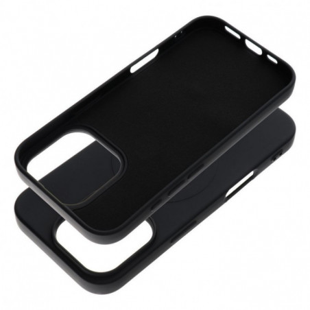 Kryt Silicone Mag Cover na Apple iPhone 16 Pro MagSAFE Čierny