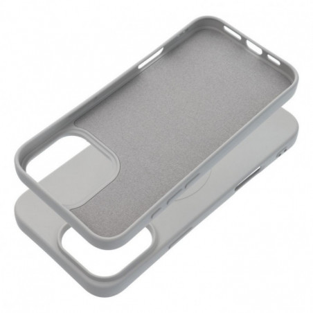 Kryt Silicone Mag Cover na Apple iPhone 16 Pro Max MagSAFE Titanový