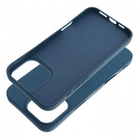 Kryt Silicone Mag Cover na Apple iPhone 16 Pro Max MagSAFE Modrý