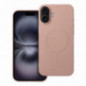 Kryt Silicone Mag Cover na Apple iPhone 16 Plus MagSAFE  Ružový