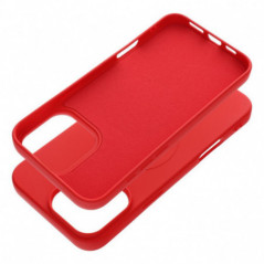 Kryt Silicone Mag Cover na Apple iPhone 16 Pro Max MagSAFE Červený