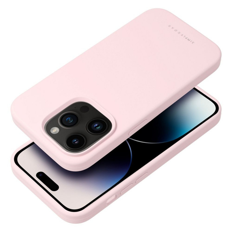 Kryt Roar Cloud-Skin na Apple iPhone 16 Pro Max Svetlo ružový