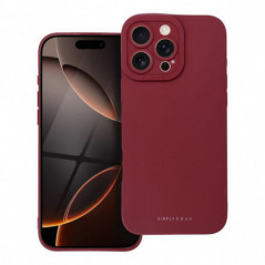 Kryt Roar Luna na Apple iPhone 16 Pro Max Jednofarebný, Štýlový, Estetický doplnok  Červený