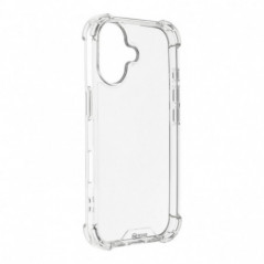 Kryt Roar Armor Jelly na Apple iPhone 16 Prémiové puzdro  Transparentný