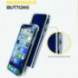 Kryt Roar Armor Jelly na Apple iPhone 16 Pro Max Prémiové puzdro  Transparentný