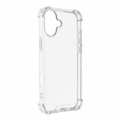 Kryt Roar Armor Jelly na Apple iPhone 16 Plus Prémiové puzdro  Transparentný