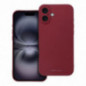 Kryt Roar Luna na Apple iPhone 16 Plus Jednofarebný, Štýlový, Estetický doplnok  Červený