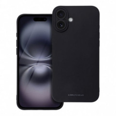 Kryt Roar Luna na Apple iPhone 16 Plus Jednofarebný, Štýlový, Estetický doplnok  Čierny