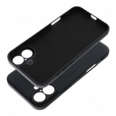Kryt Silicone Mag Cover na Apple iPhone 16 Plus MagSAFE  Čierny