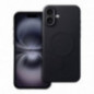Kryt Silicone Mag Cover na Apple iPhone 16 Plus MagSAFE  Čierny