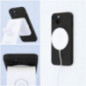 Kryt Silicone Mag Cover na Apple iPhone 16 Plus MagSAFE  Čierny
