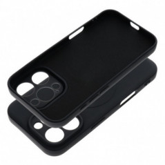 Kryt Silicone Mag Cover na Apple iPhone 16 Pro MagSAFE  Čierny