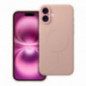 Kryt Silicone Mag Cover na Apple iPhone 16 Plus MagSAFE  Ružový