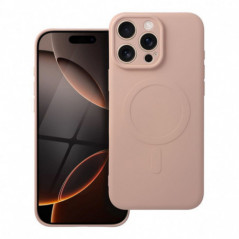 Kryt Silicone Mag Cover na Apple iPhone 16 Pro Max MagSAFE  Ružový