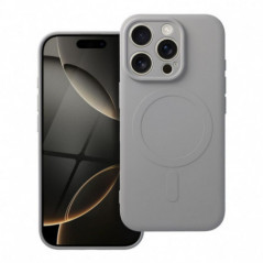 Kryt Silicone Mag Cover na Apple iPhone 16 Pro MagSAFE  Titanový