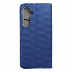 Peňaženkové puzdro Smart Case Book na Samsung Galaxy S24 FE Tmavší modrý