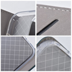 Peňaženkové puzdro Smart Magneto book na Samsung Galaxy S24 FE Tmavo zelený