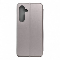 Peňaženkové puzdro Book Elegance na Samsung Galaxy S24 FE Elegant  Šedý