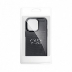 Kryt Carbon premium na Samsung Galaxy S24 FE Elegant  Čierny