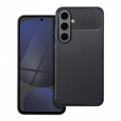 Kryt Carbon premium na Samsung Galaxy S24 FE Elegant  Čierny