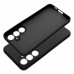 Kryt Silicone na Samsung Galaxy S24 FE Elegant  Čierny