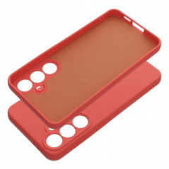 Kryt Silicone na Samsung Galaxy S24 FE Elegant  Broskyňový