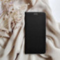 Peňaženkové puzdro LUNA Book Carbon na Samsung Galaxy S24 FE Uhlíkové vlákno, Elegant  Čierny