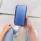 Peňaženkové puzdro Book Elegance na Samsung Galaxy S24 FE Elegant  Tmavší modrý