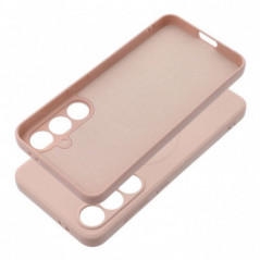 Kryt Silicone Mag Cover na Samsung Galaxy S24 FE MagSAFE  Ružový
