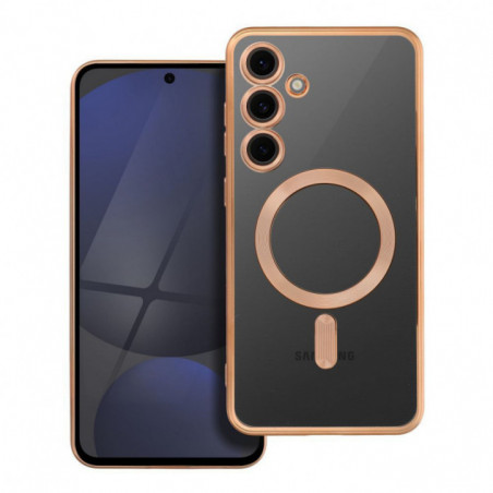 Kryt Electro Mag na Samsung Galaxy S24 FE MagSAFE Zlatý