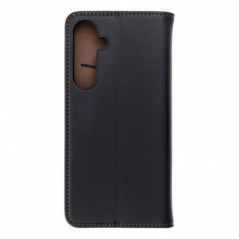 Peňaženkové puzdro Leather na Samsung Galaxy S24 FE Elegant  Čierny