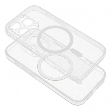 Kryt Clear Mag Cover na Apple iPhone 16 Pro MagSAFE Transparentný