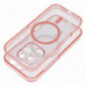 Kryt Clear Mag Cover na Apple iPhone 15 MagSAFE  Transparentný