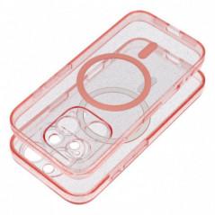 Kryt Clear Mag Cover na Apple iPhone 16 MagSAFE  Transparentný