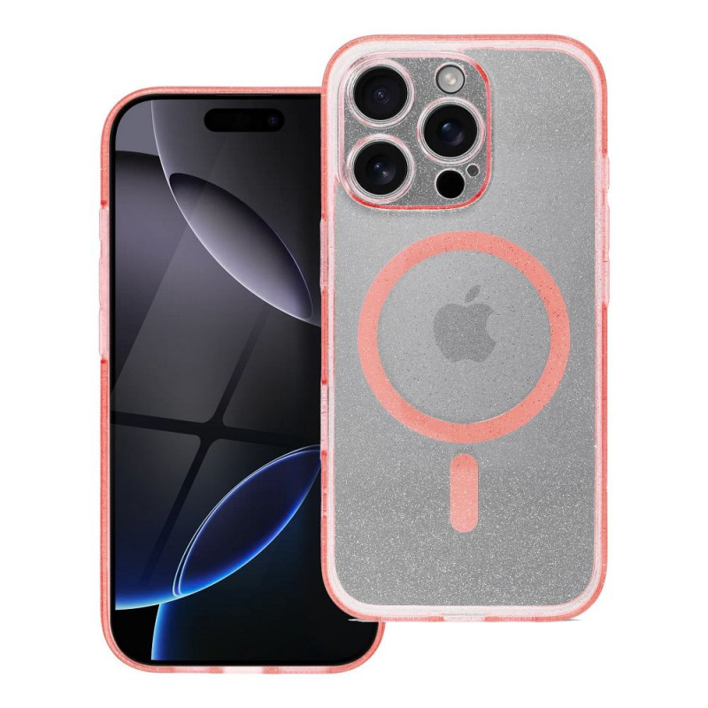 Kryt Clear Mag Cover na Apple iPhone 15 Pro MagSAFE  Transparentný
